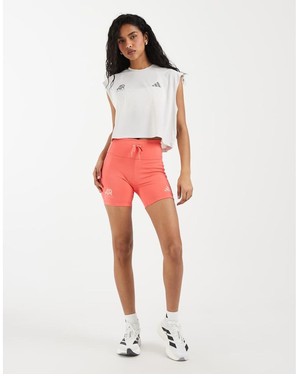 Adidas Originals Red Adidas Running Adi365 Ar Tight Shorts