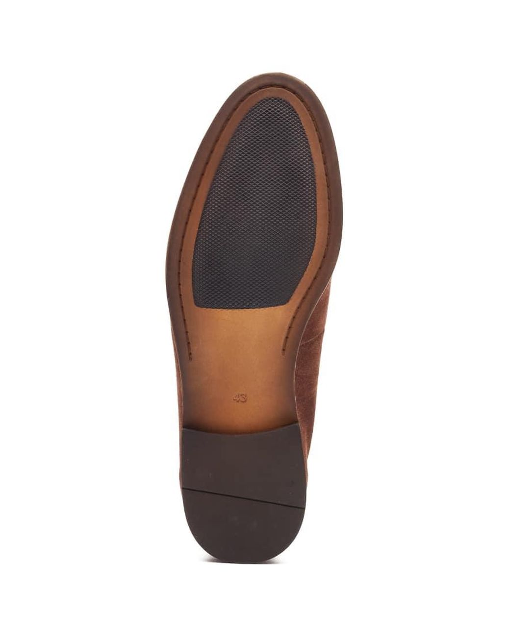 Base London Brown Flint Tassle Loafer for men