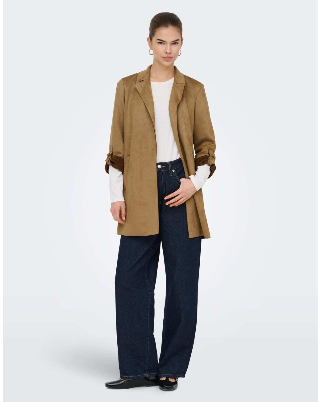 Manteau - cognac ONLY en coloris Natural