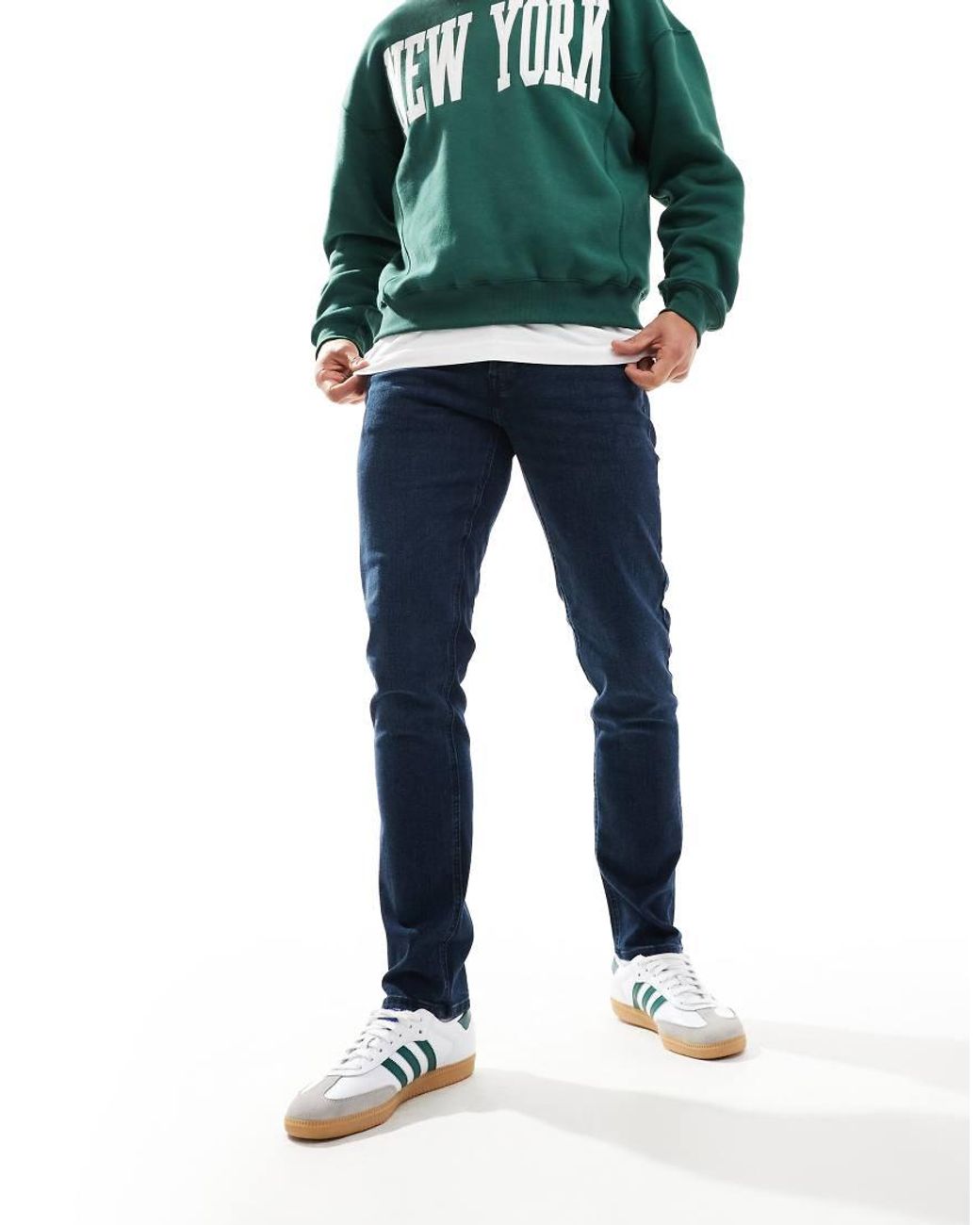 Jack & Jones Black Glenn Slim Jean for men