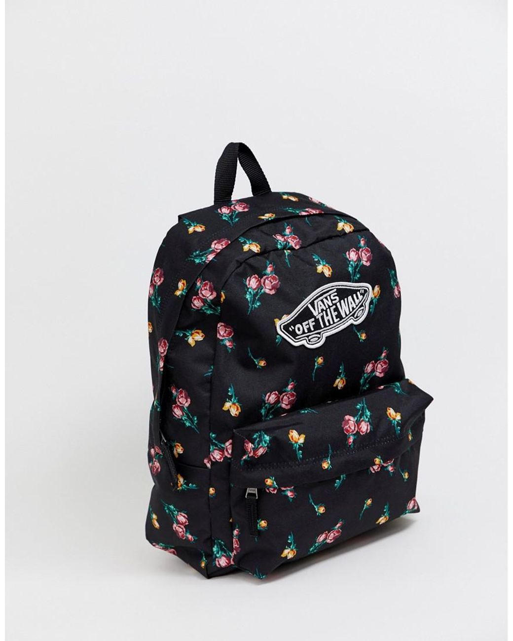 Mochila con estampado floral de Vans de color Negro | Lyst