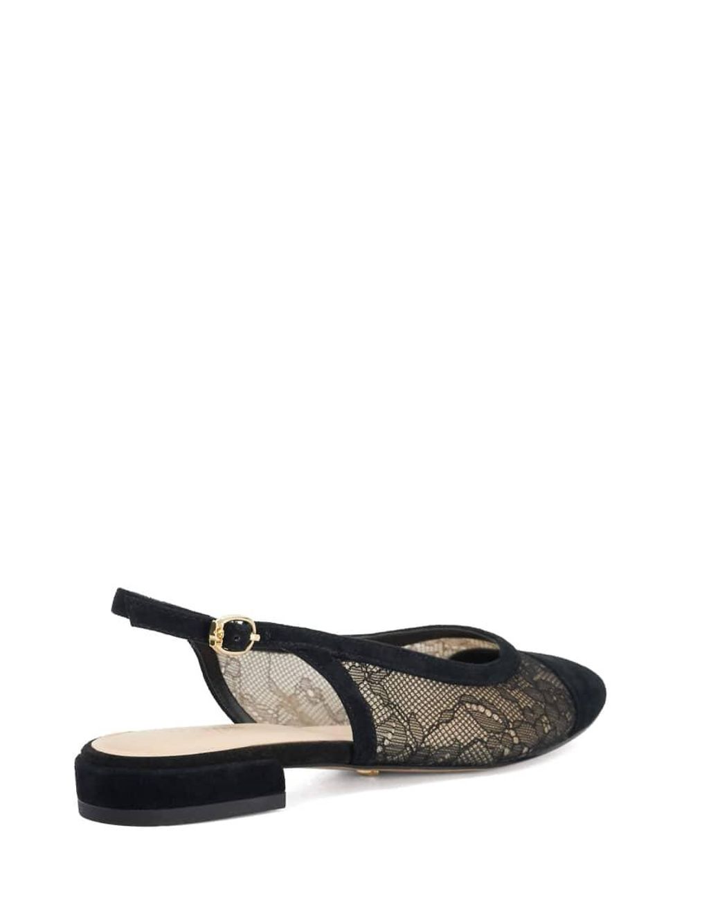 Dune Black Clarify Slingbacks