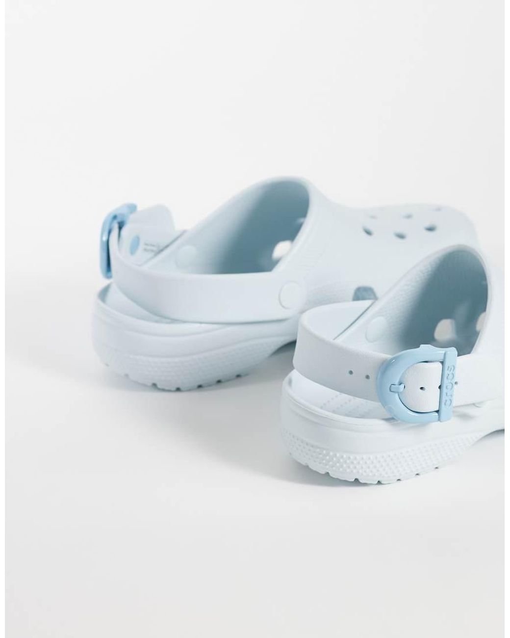 CROCSTM Blue Classic Buckle Clog