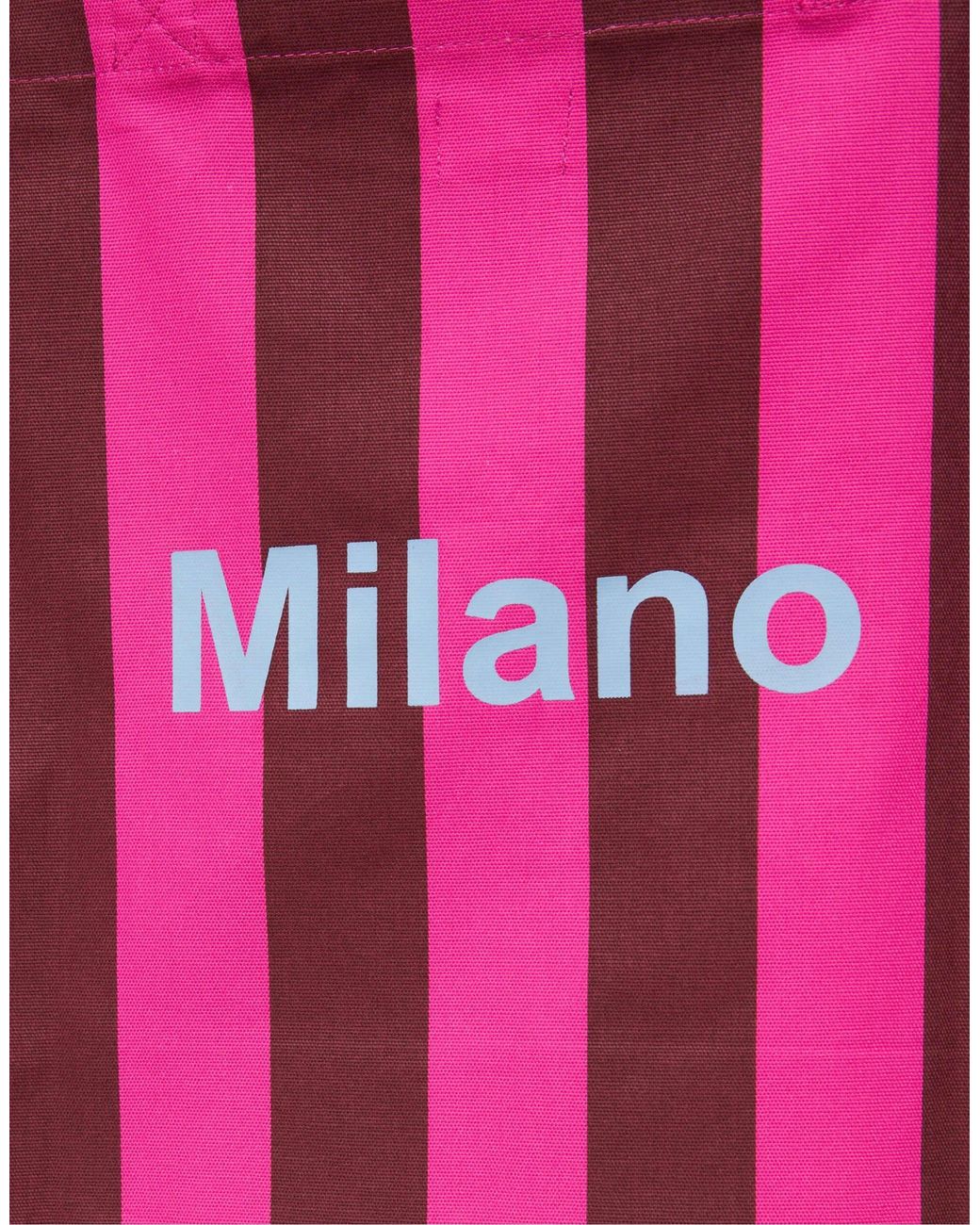 Pull&Bear Pink Gestreifte city-tasche