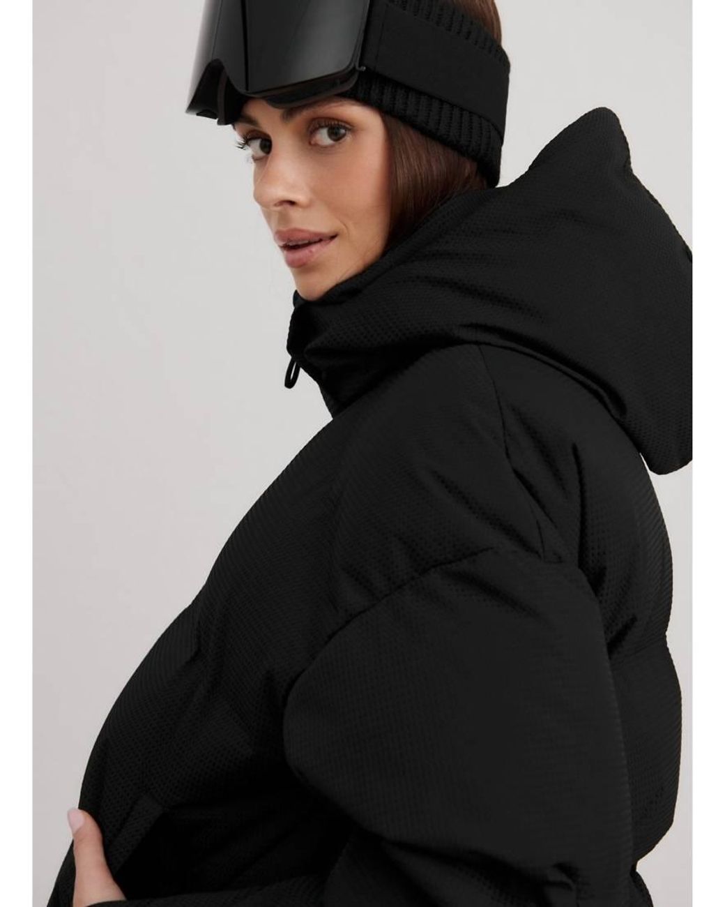 Aim n Cortina Puffer Jacket In Black Lyst UK