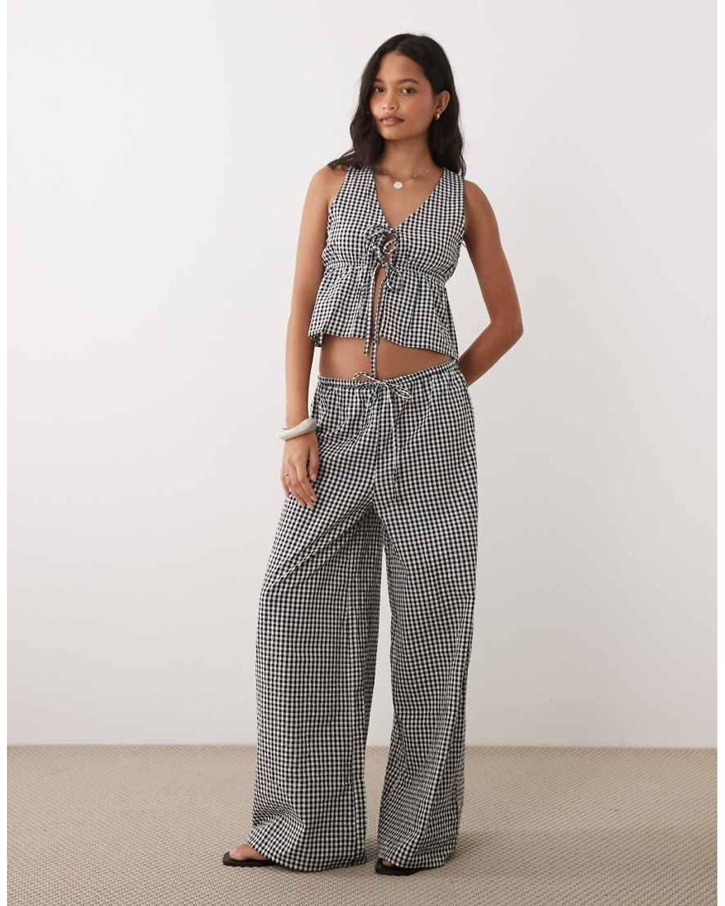 esmé studios Multicolor Esmee Exclusive Tie Front Waistcoat