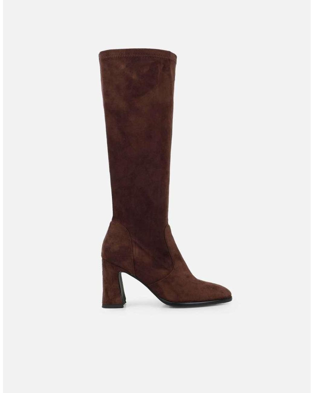 SIMMI Brown Beatrix Knee Height Boots