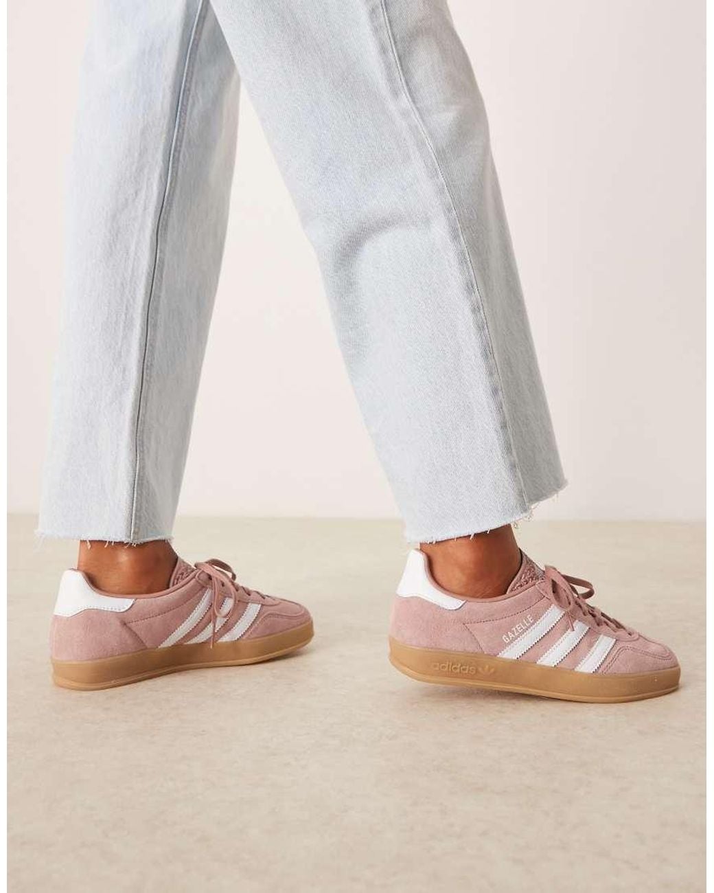 adidas gazelle silver green womens adidas Gazelle Indoor JI2063