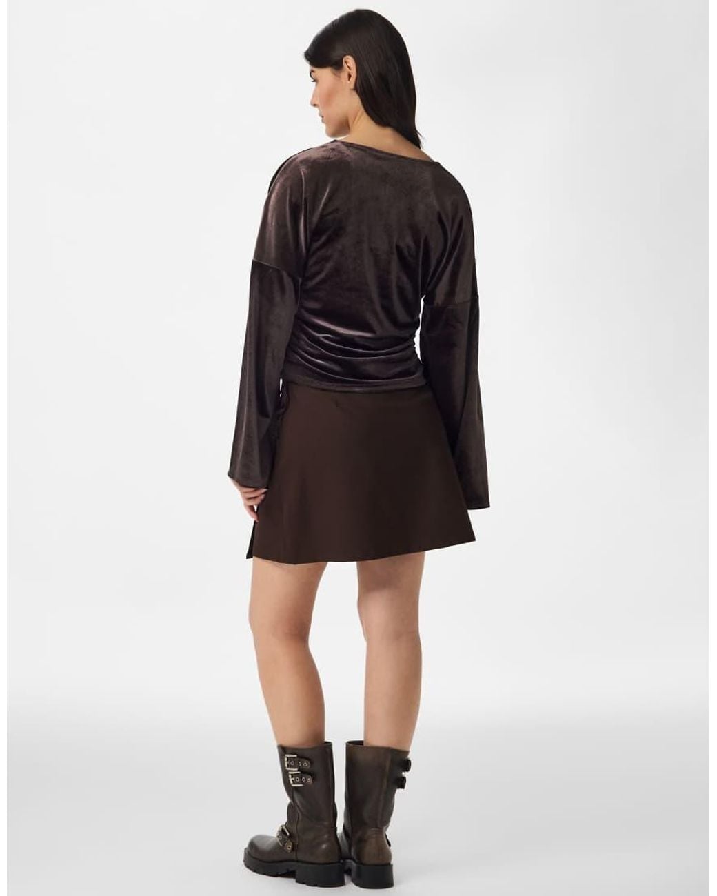 Pieces Black Long Sleeved Top