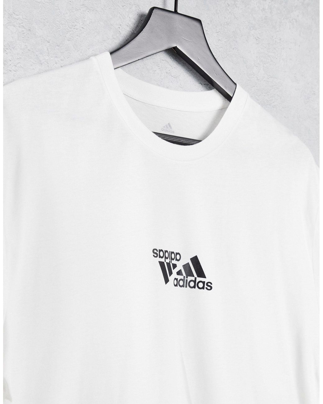 adidas One Team T-shirt in White for 