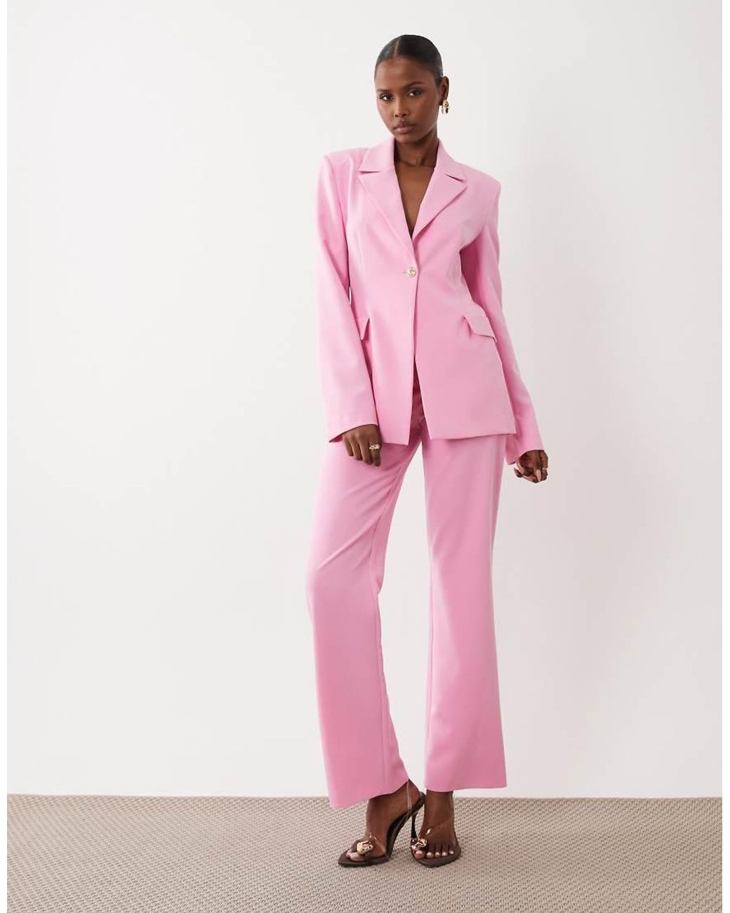 ASOS Pink Co-ord Tailored Blazer