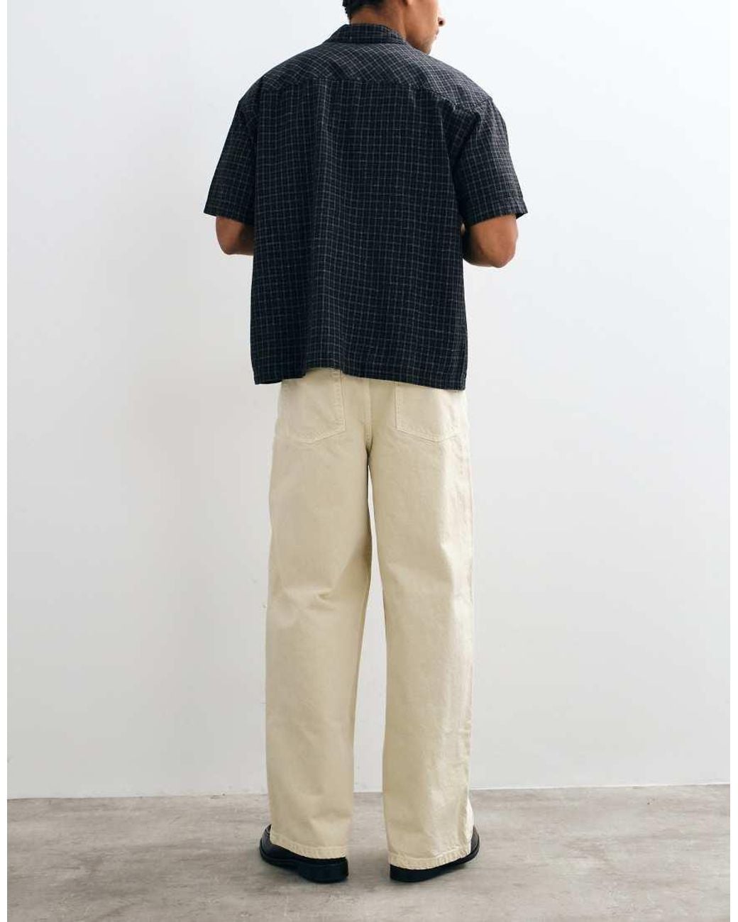 ASOS White Extreme baggy Jeans for men