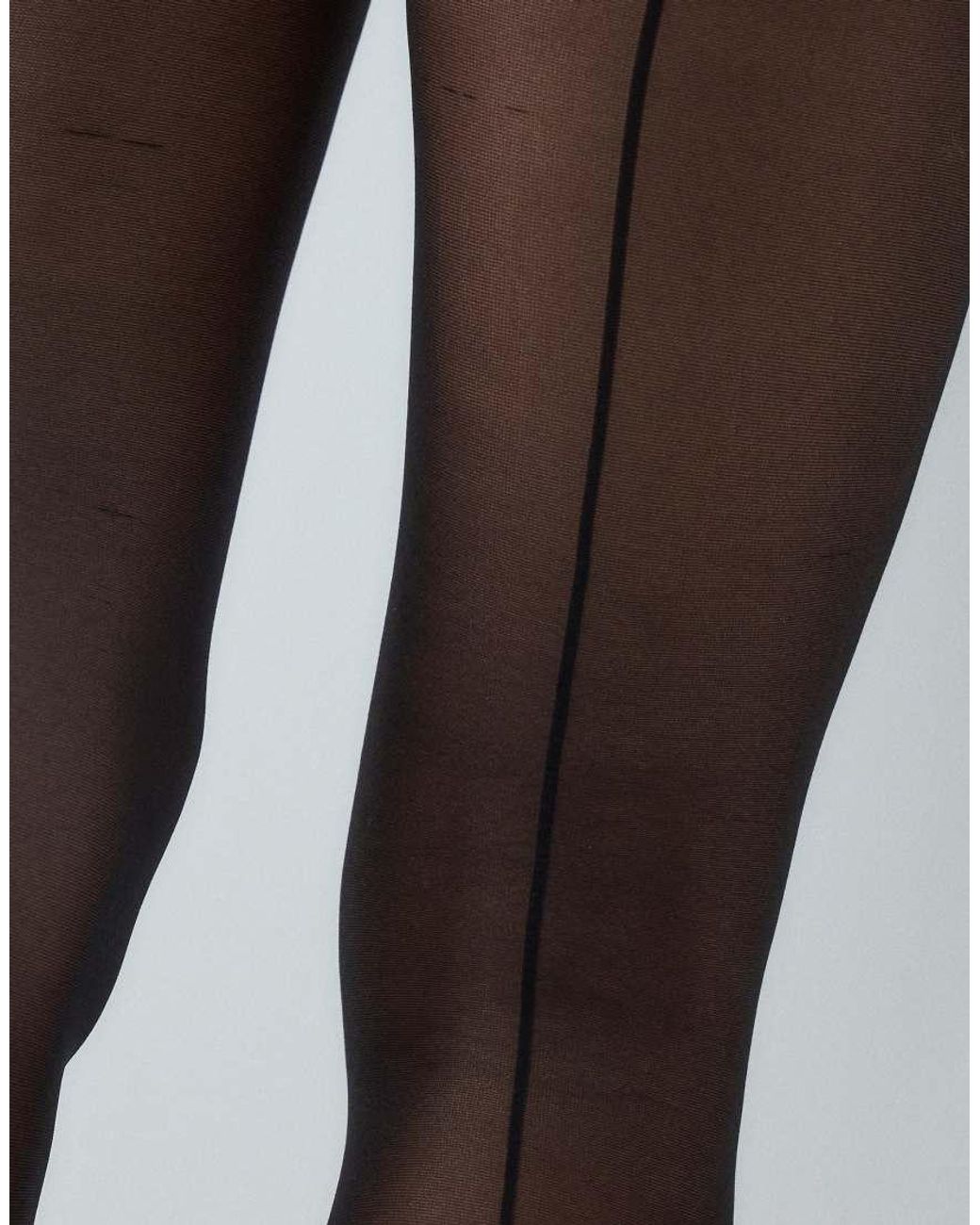 ASOS Brown Asos Design Maternity Back Seam Detail Tights