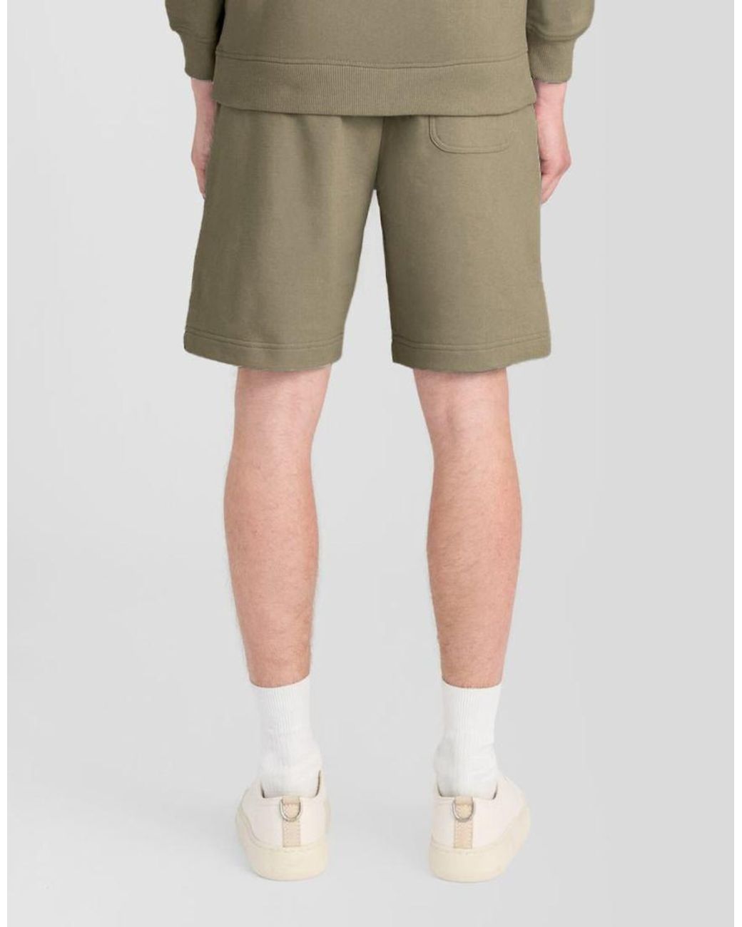 Lyle & Scott Green Mid Bottoms Sweatshort for men