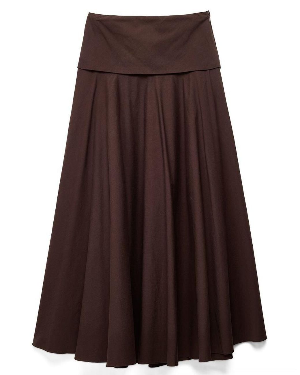 NA-KD White Maxi Skirt