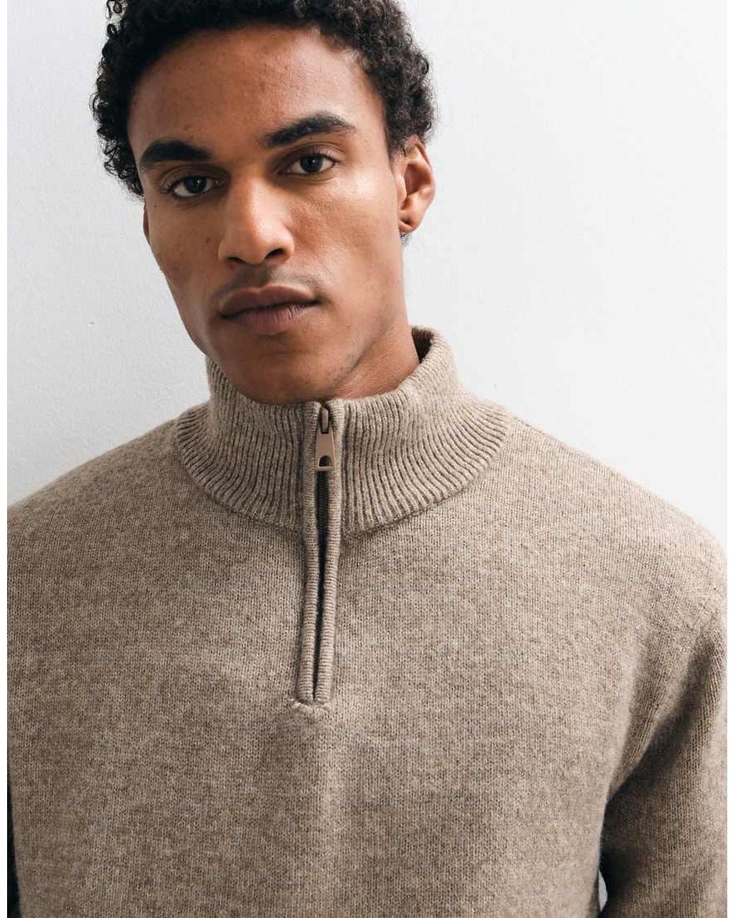 Regatta Natural Edmonton Half Zip Jumper for men