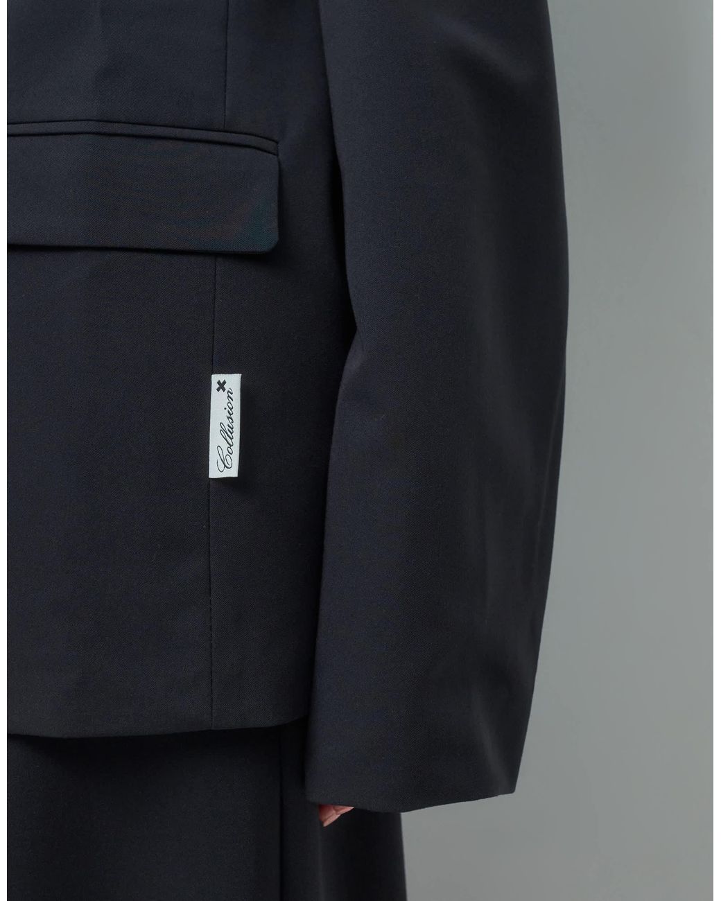 Blazer oversize Collusion en coloris Blue