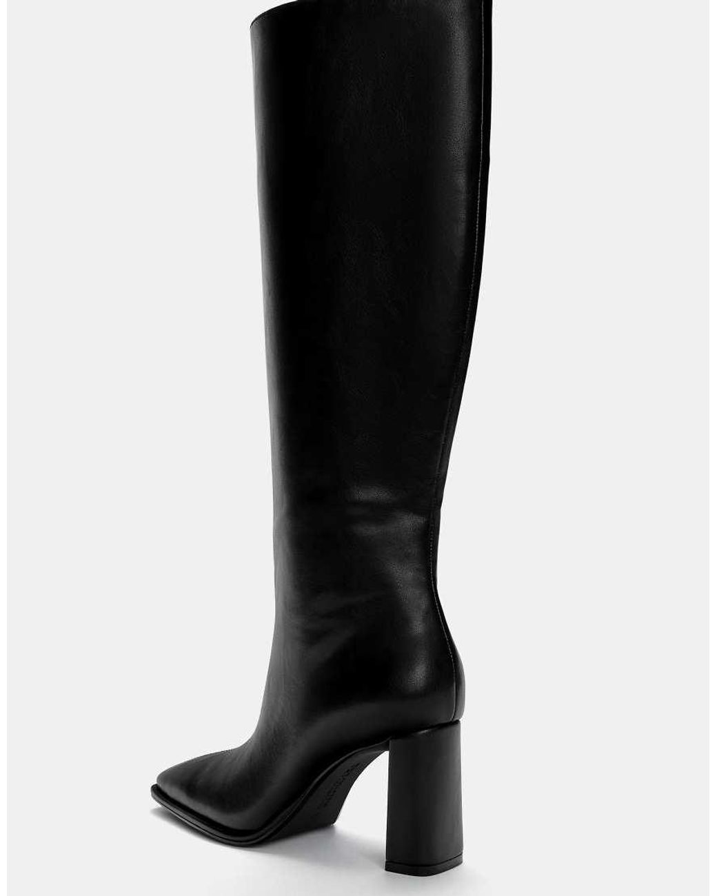 Pull&Bear Black High Heeled Boots