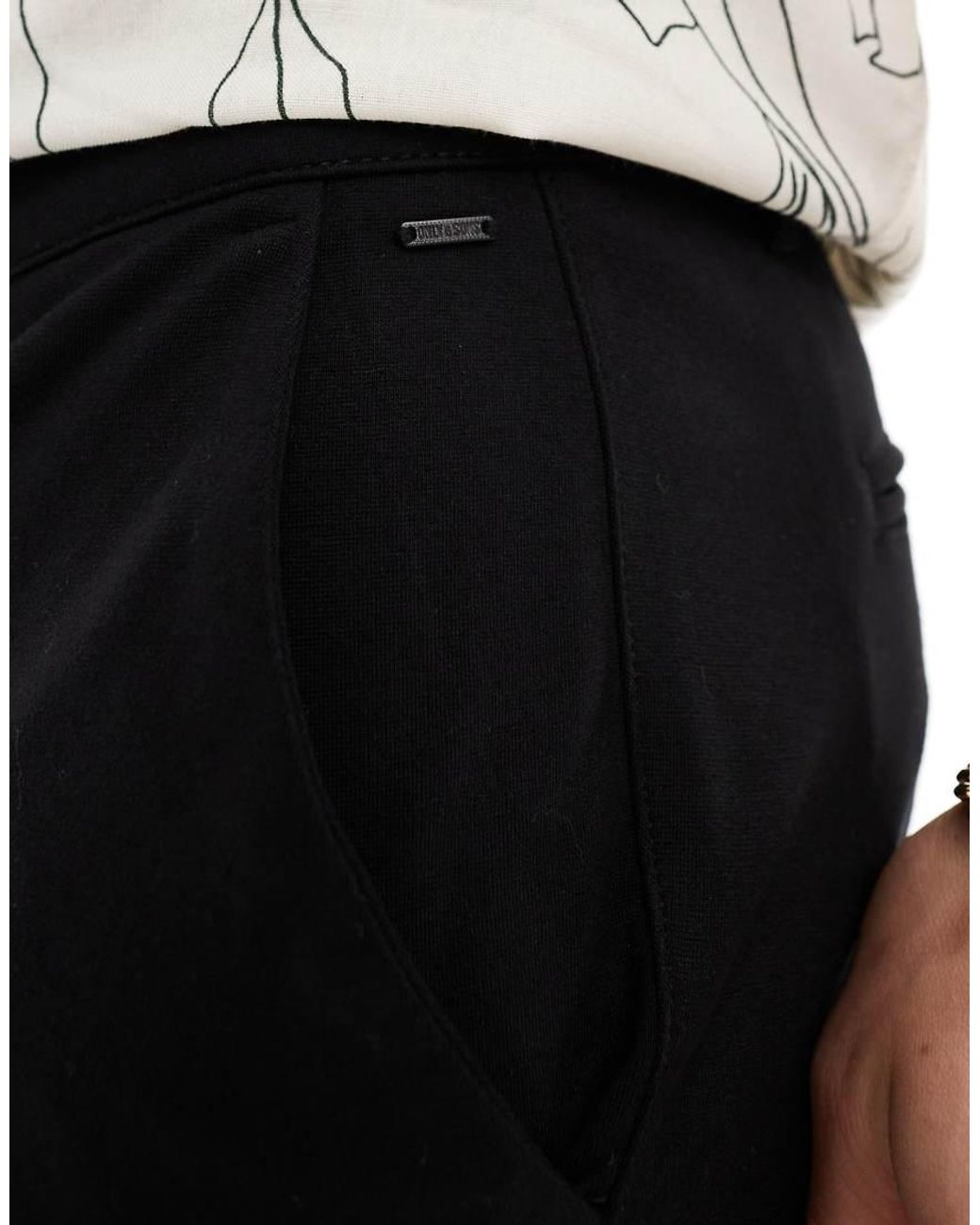 Only & Sons White Straight Fit Worker Chino for men