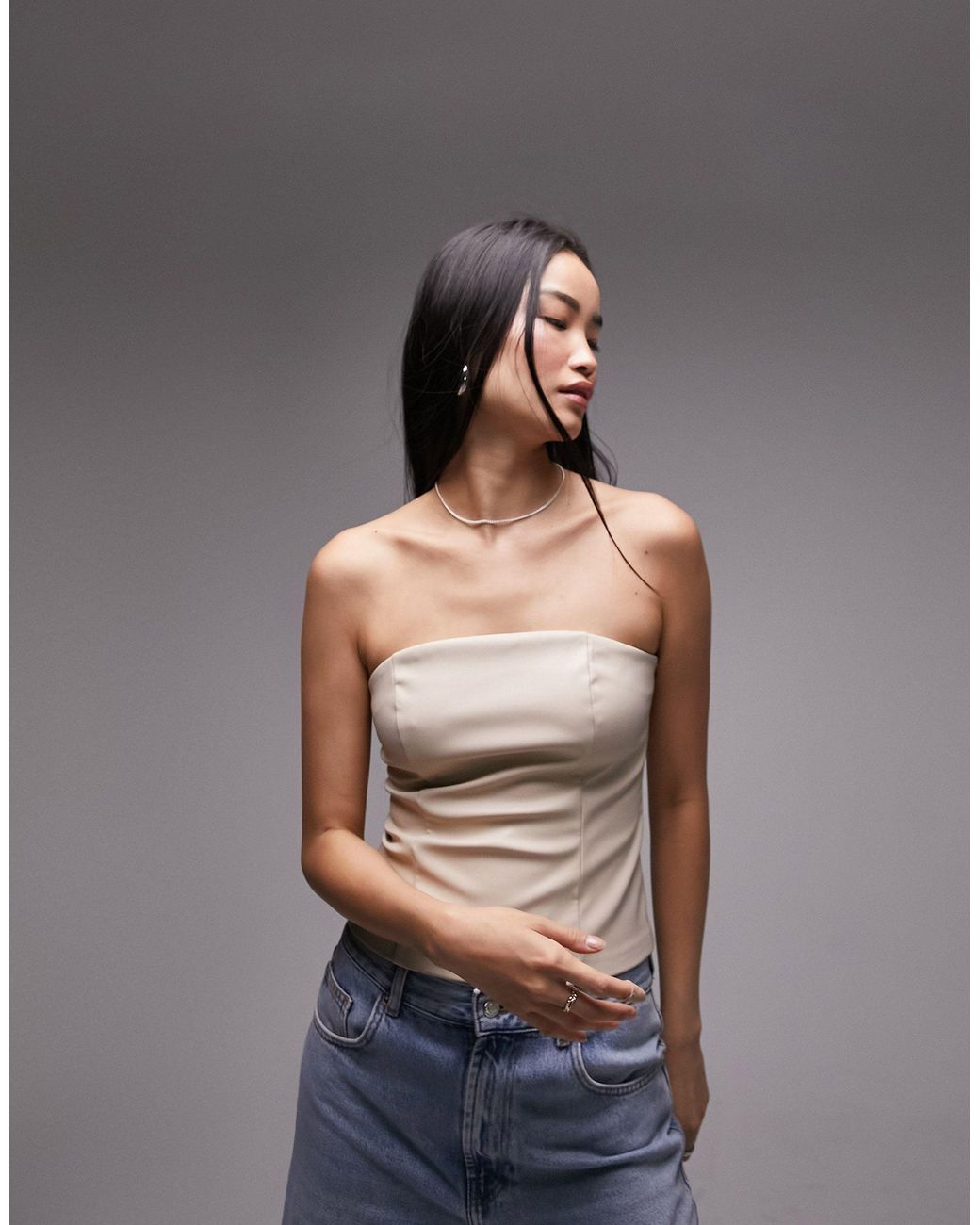 leather look bandeau