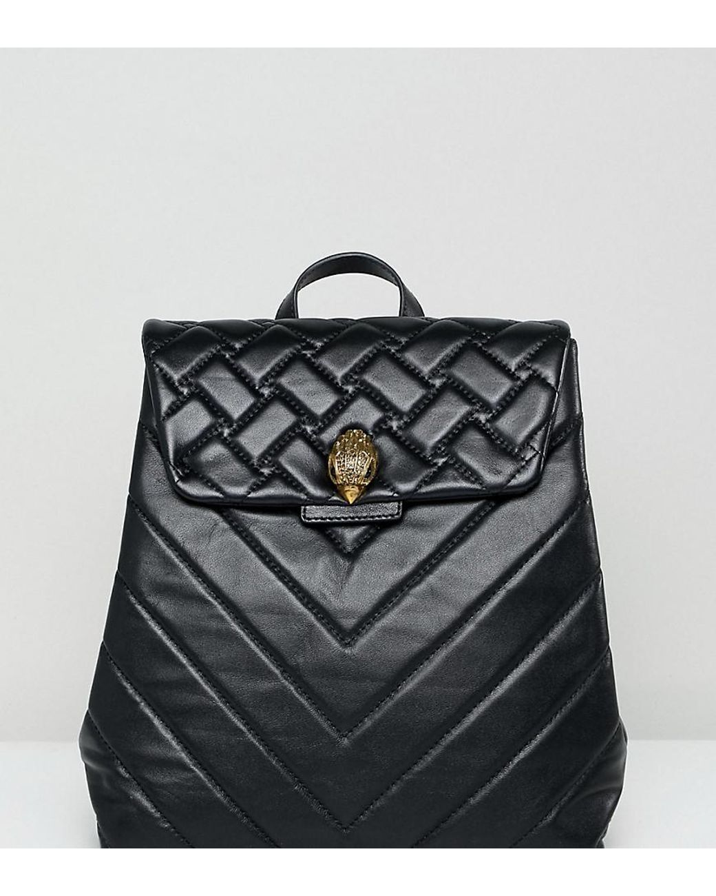 Kurt Geiger Leather Kensington Backpack in Black Lyst Canada