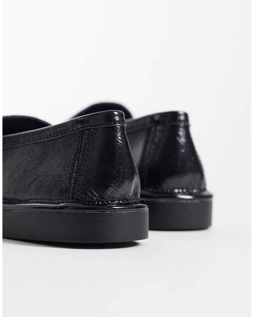 Steve Madden Black Chapters Loafer
