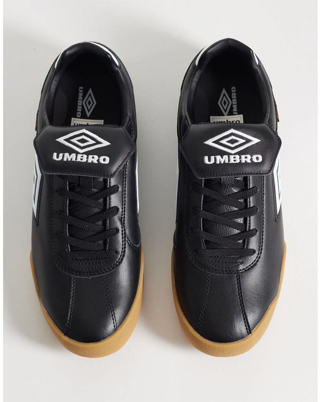 Umbro – 5v5 – leder-sneaker in Blue für Herren