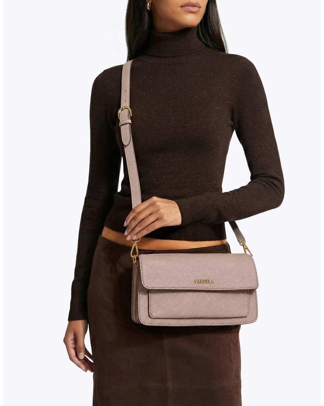 Carvela Kurt Geiger Natural Fernanda Mini Shoulder Bag