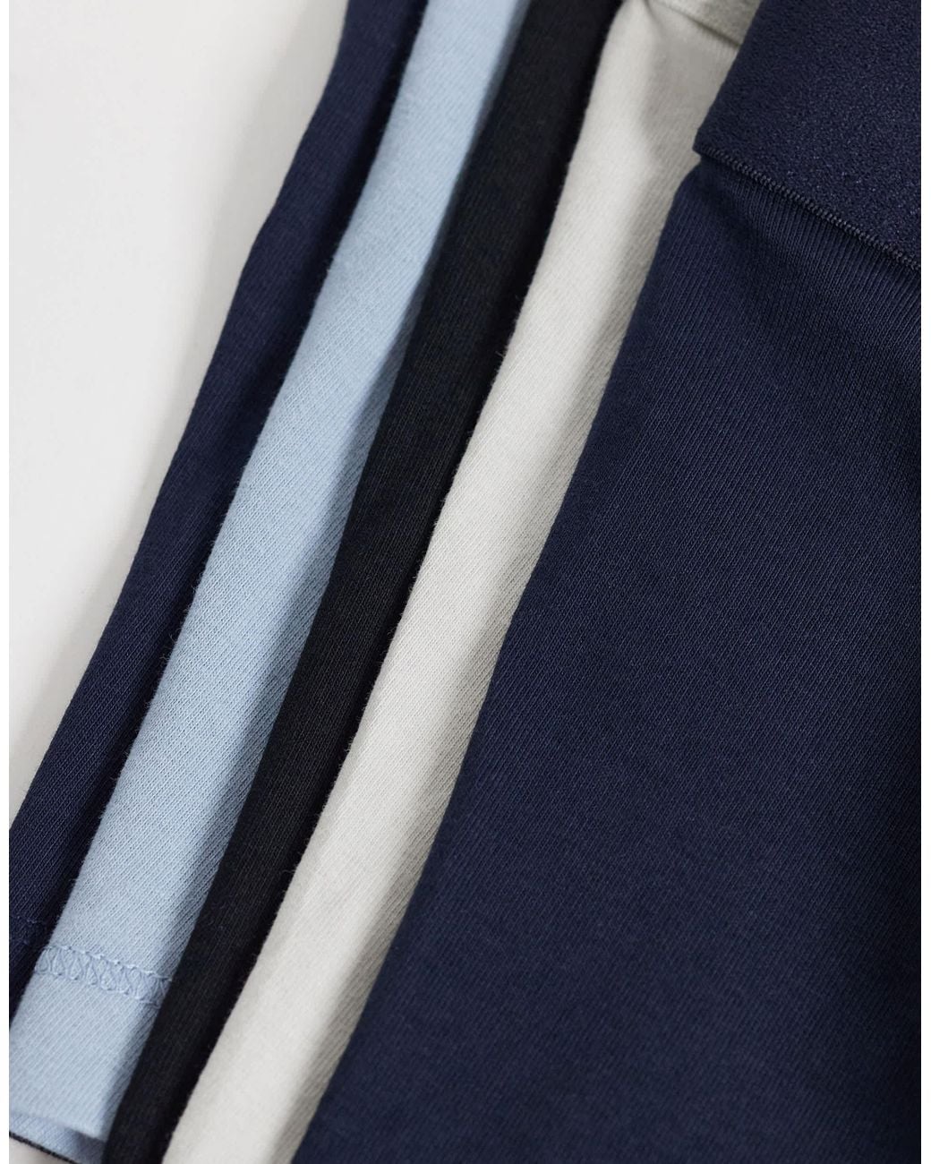 ASOS Blue 5 Pack Trunks for men