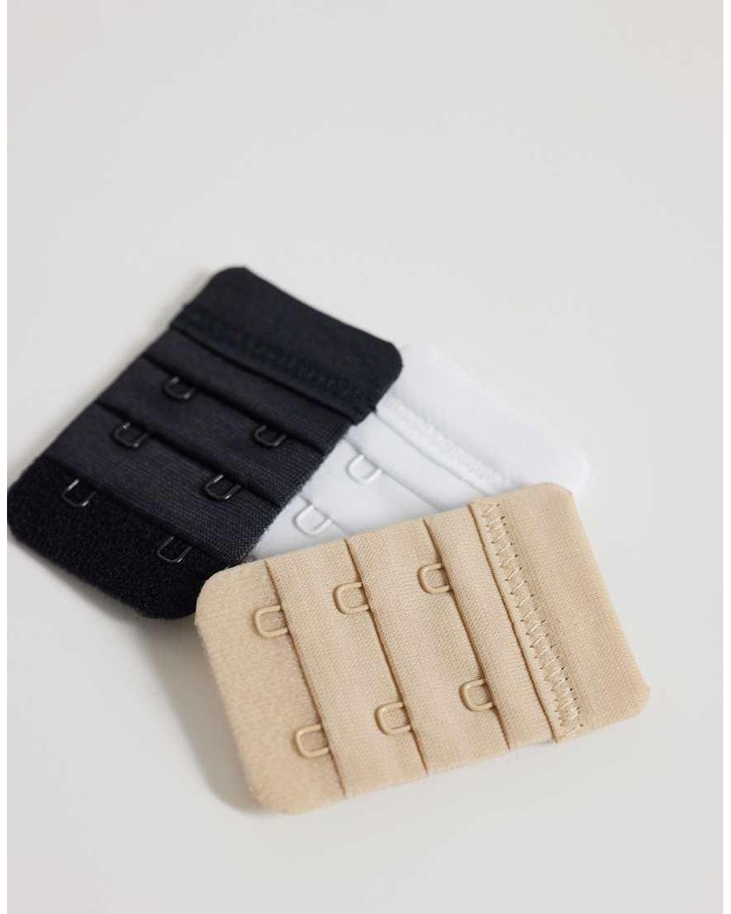 ASOS Blue 3 Pack Hook Bra Extenders
