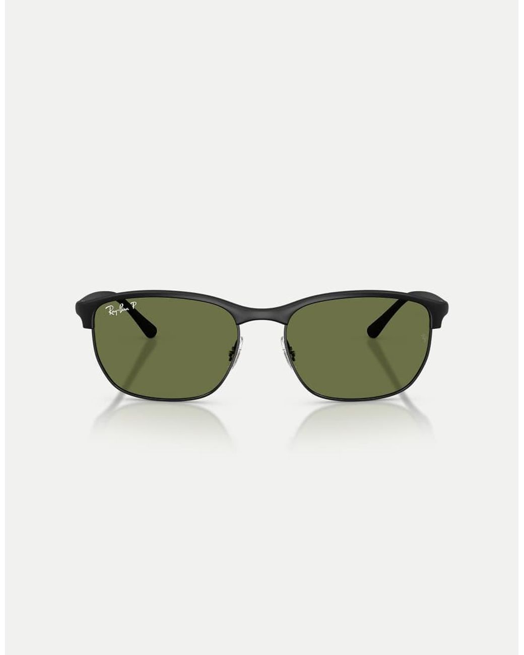 Ray-Ban Green Rb4469 Polarized Ultra Lenses Square Polarised Sunglasses With Lens