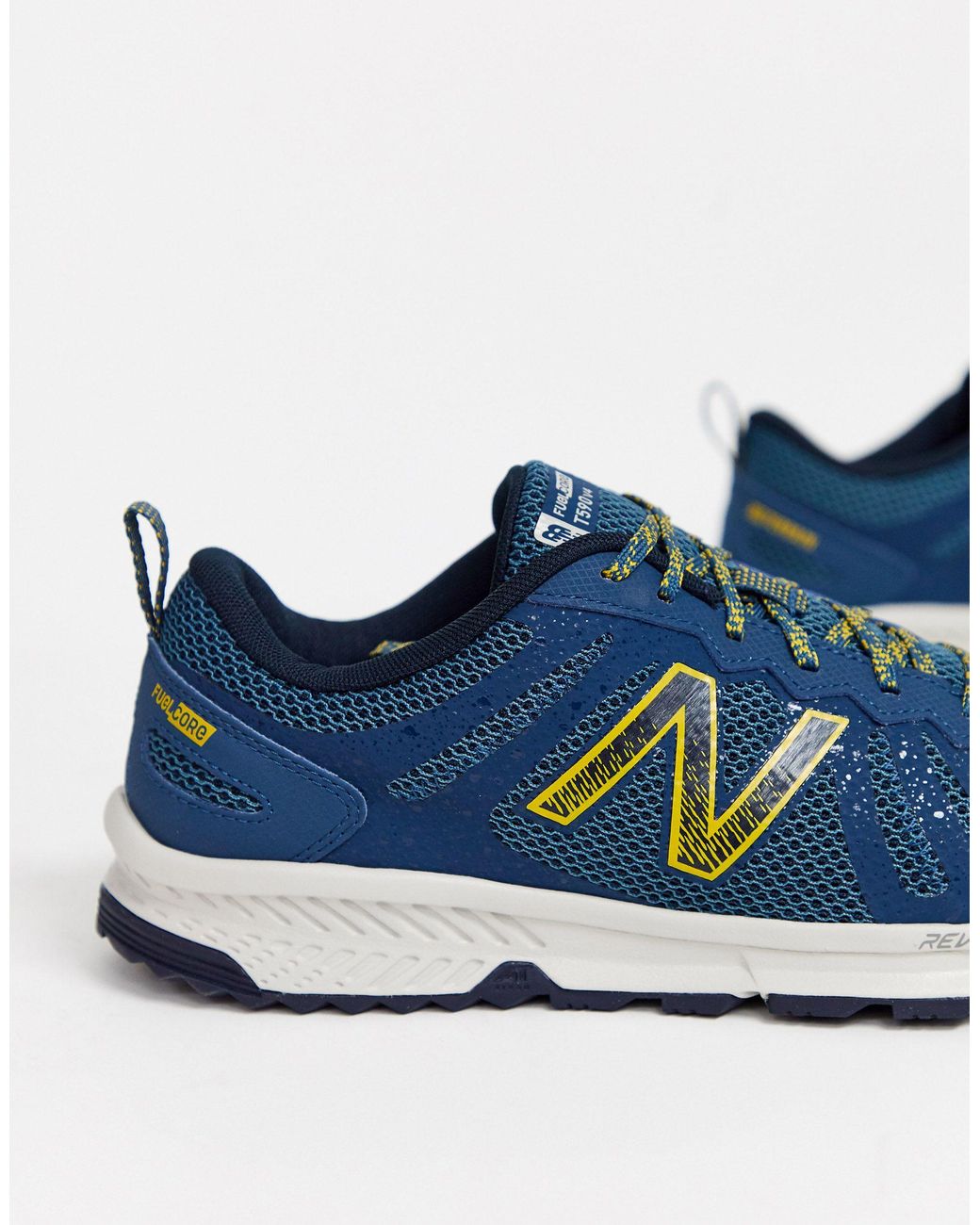 New Balance 590 Trail Running Trainers in Blue for Men | Lyst