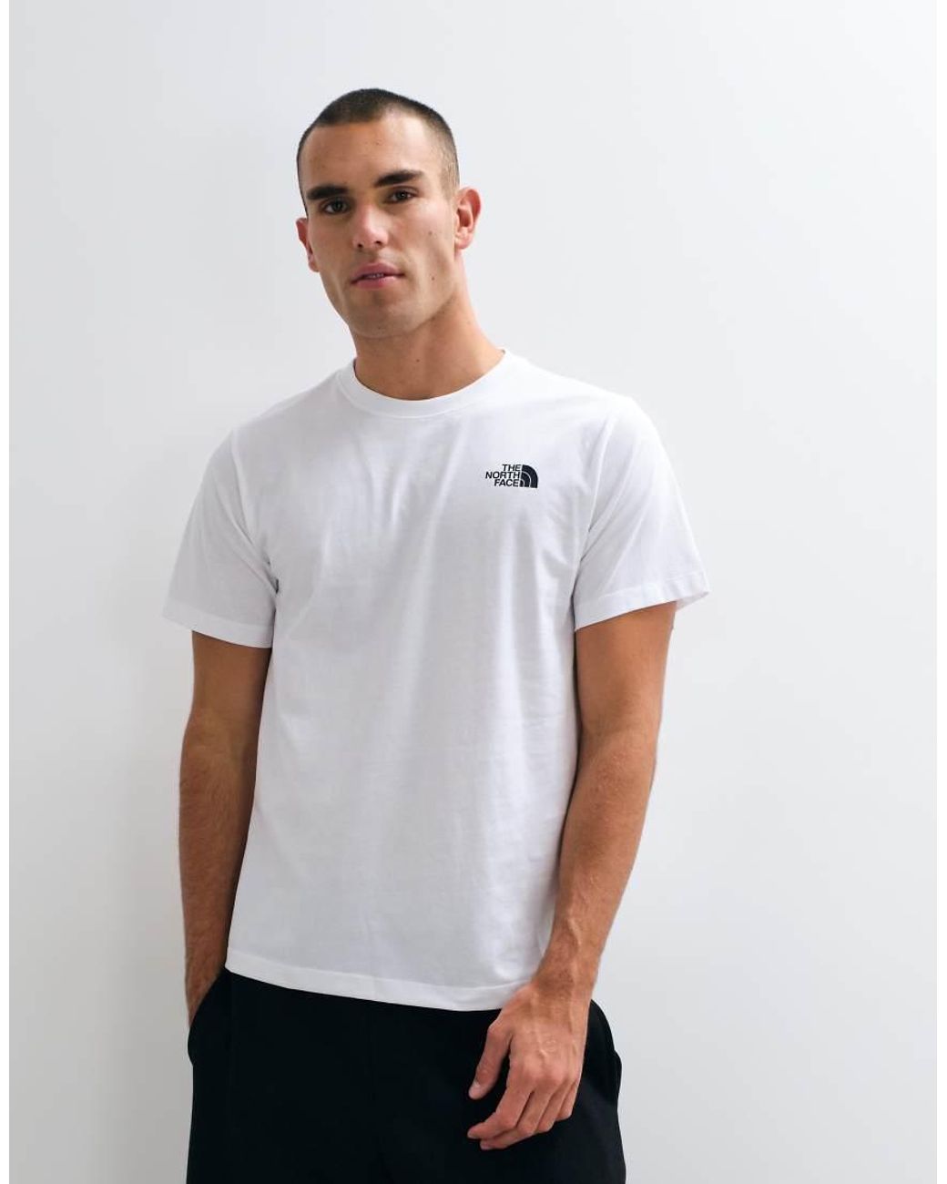 The North Face White Half Dome Graphic T-shirt for men