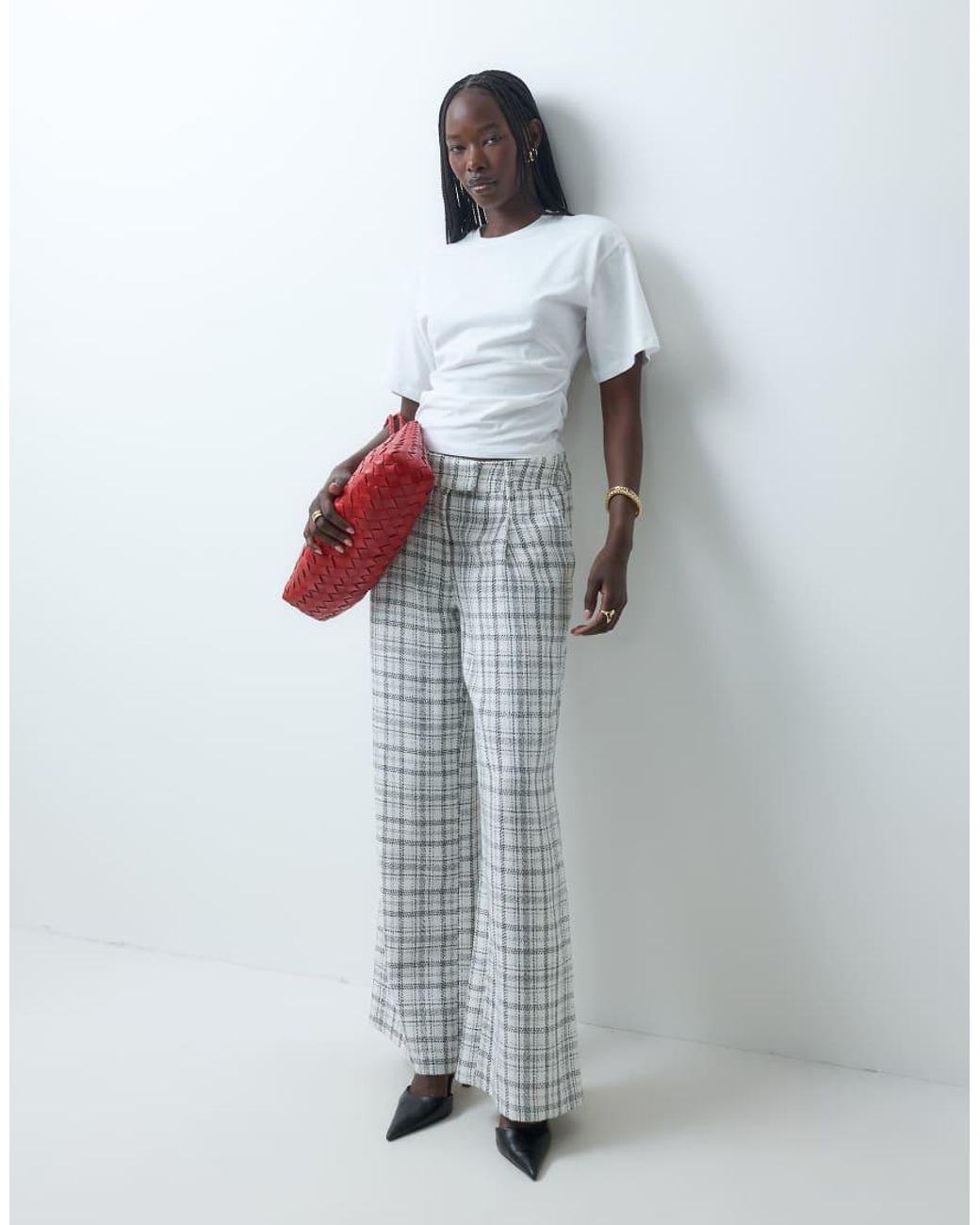 New Look White Corset Tee
