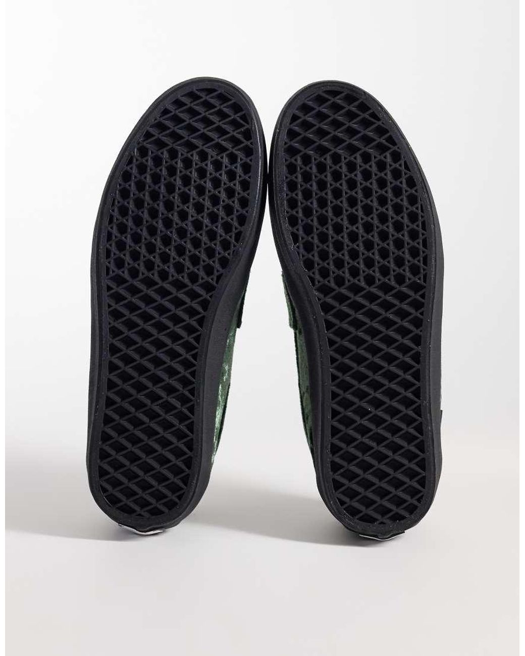 Vans Green Skate Velvet Loafer for men