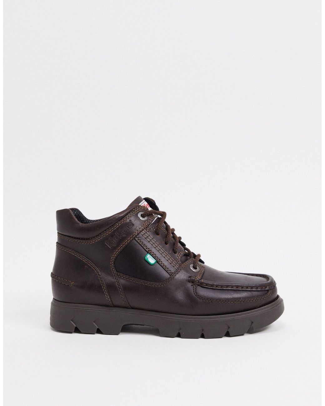 Kickers Lennon Mid Leather Lace Up 