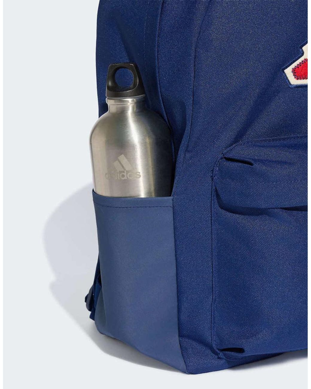 Adidas Originals Blue Essentials Logo Backpack