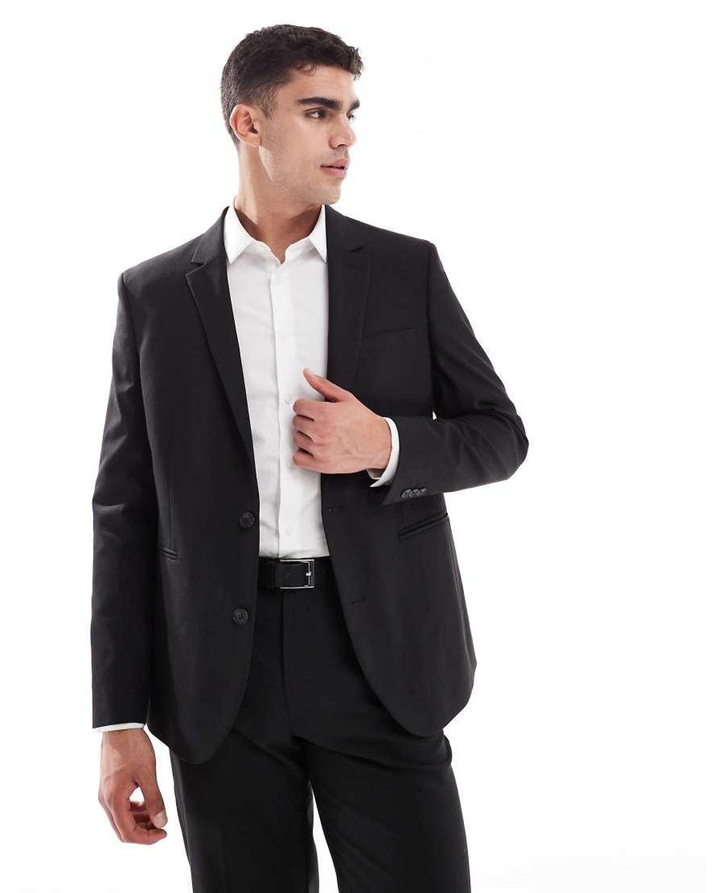 ASOS Black Regular Suit Jacket for men