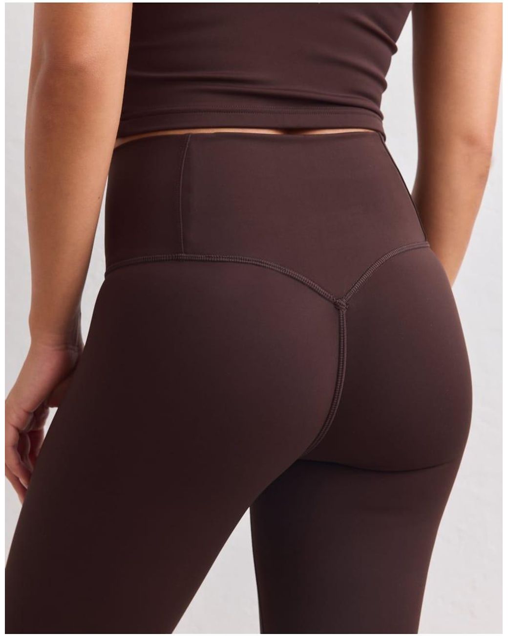 Aim'n Brown Chocolate Sculpting Scrunch Tights