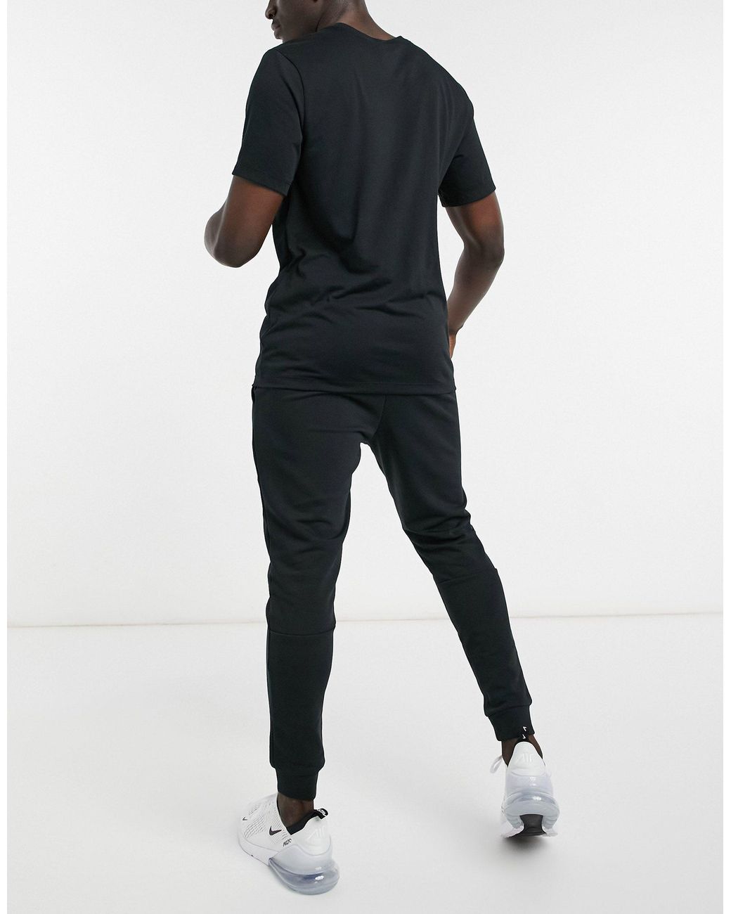 Nike Dri-fit Tapered Fleece joggers in 