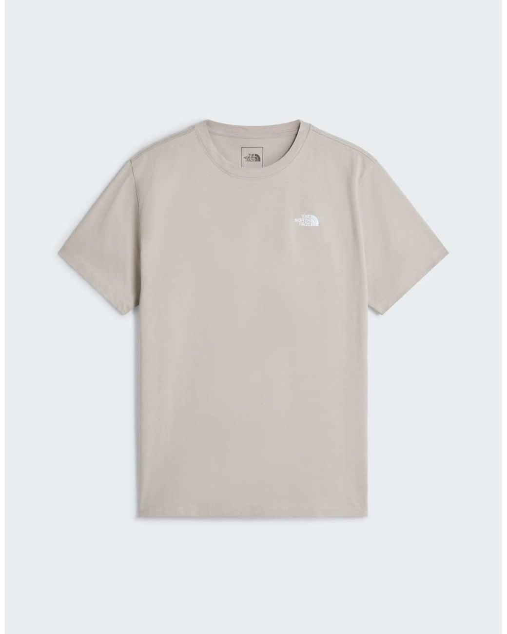 The North Face Gray Evolution Simple Dome Regular T-Shirt for men