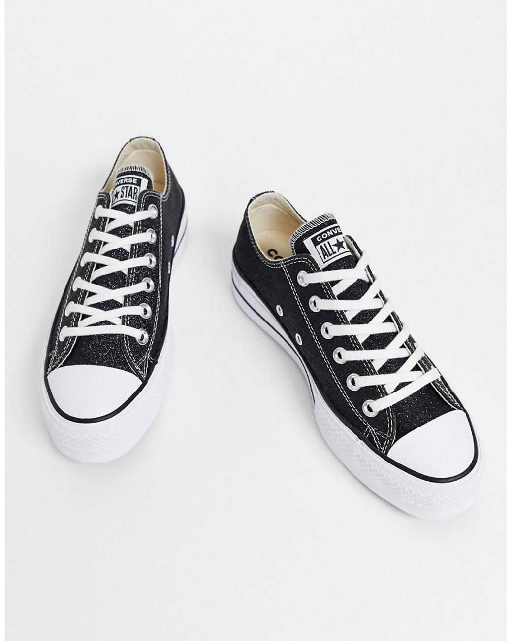 converse platform glitter