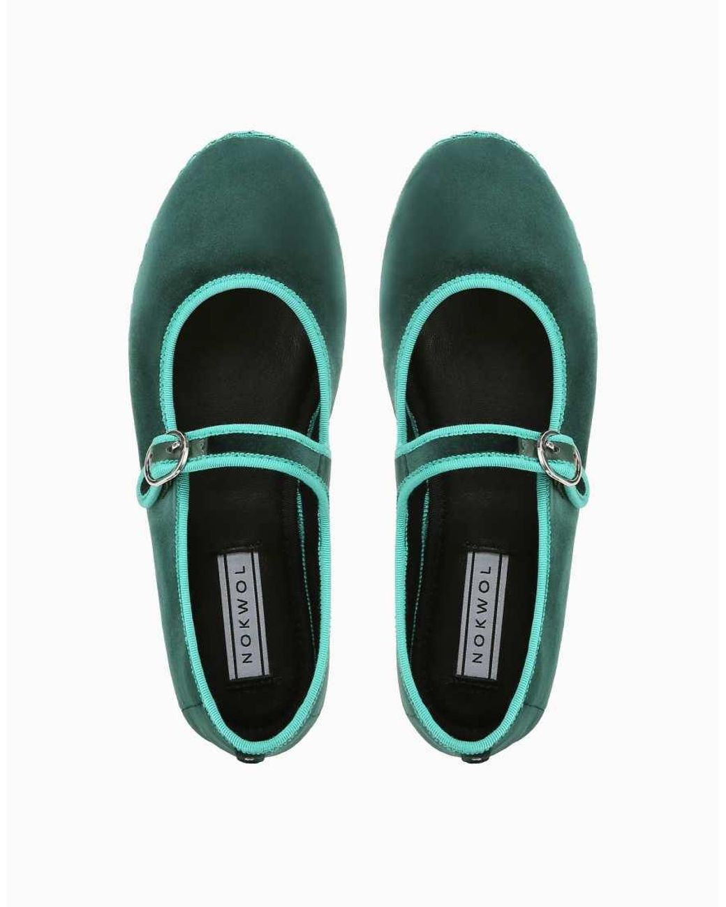 Nokwol Green Mel Flats
