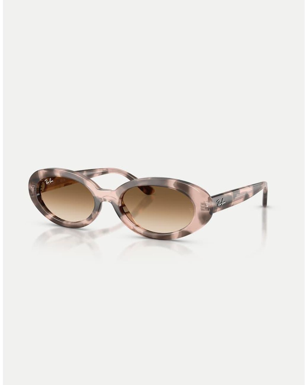 Ray-Ban Natural Rb2223 Oval Sunglasses With Lens