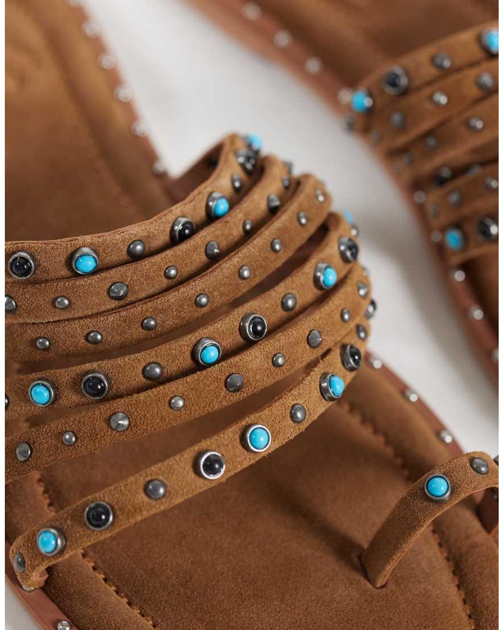 Free People Brown Santa Fe Sandals
