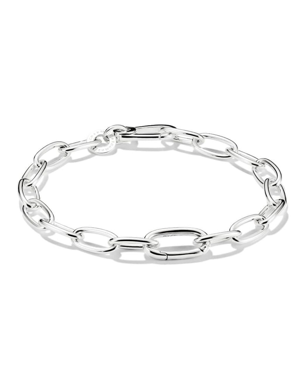 Thomas Sabo Natural Charm Bracelet With Connect Link