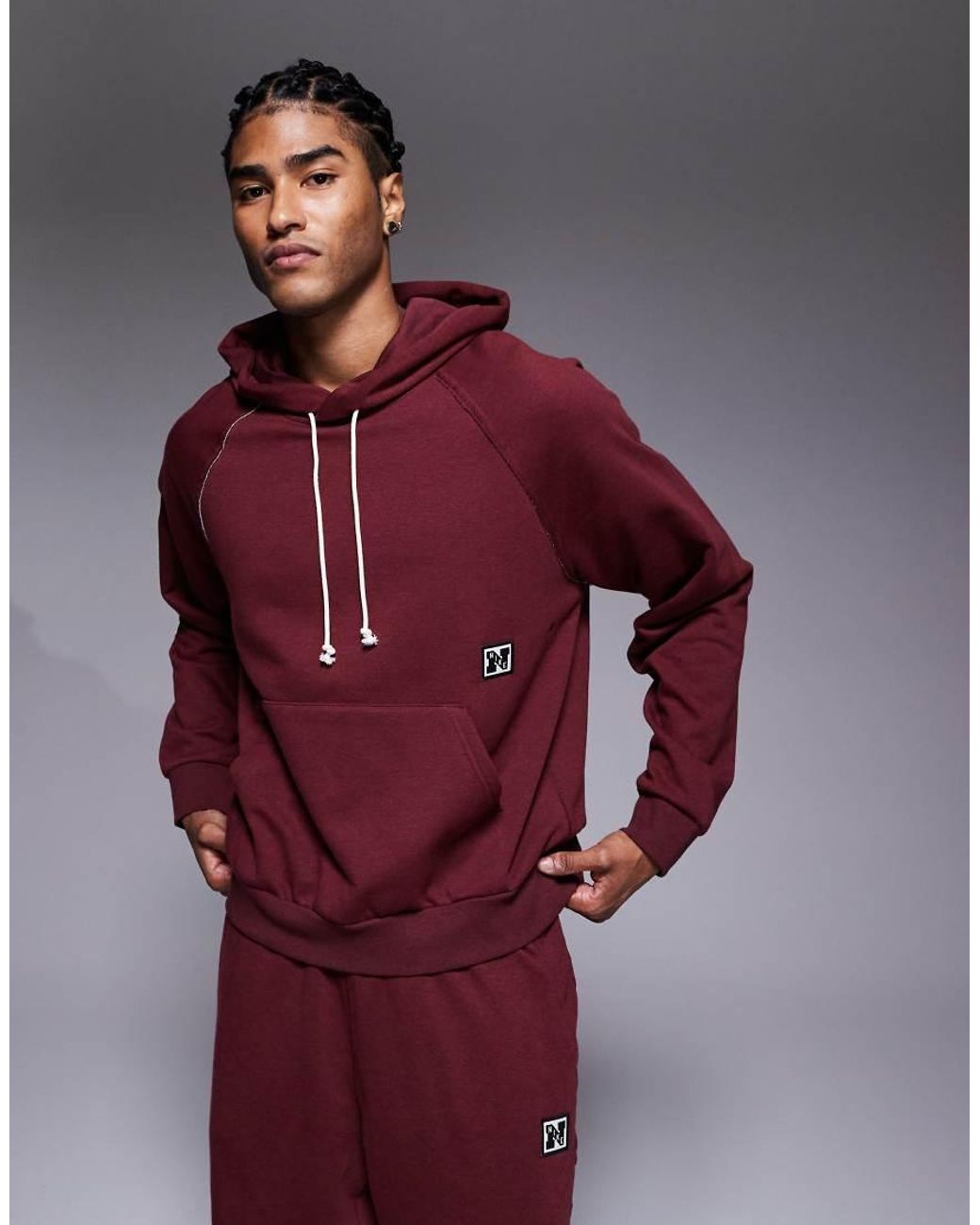 Nike Red Heritage Dri-Fit Hoodie for men