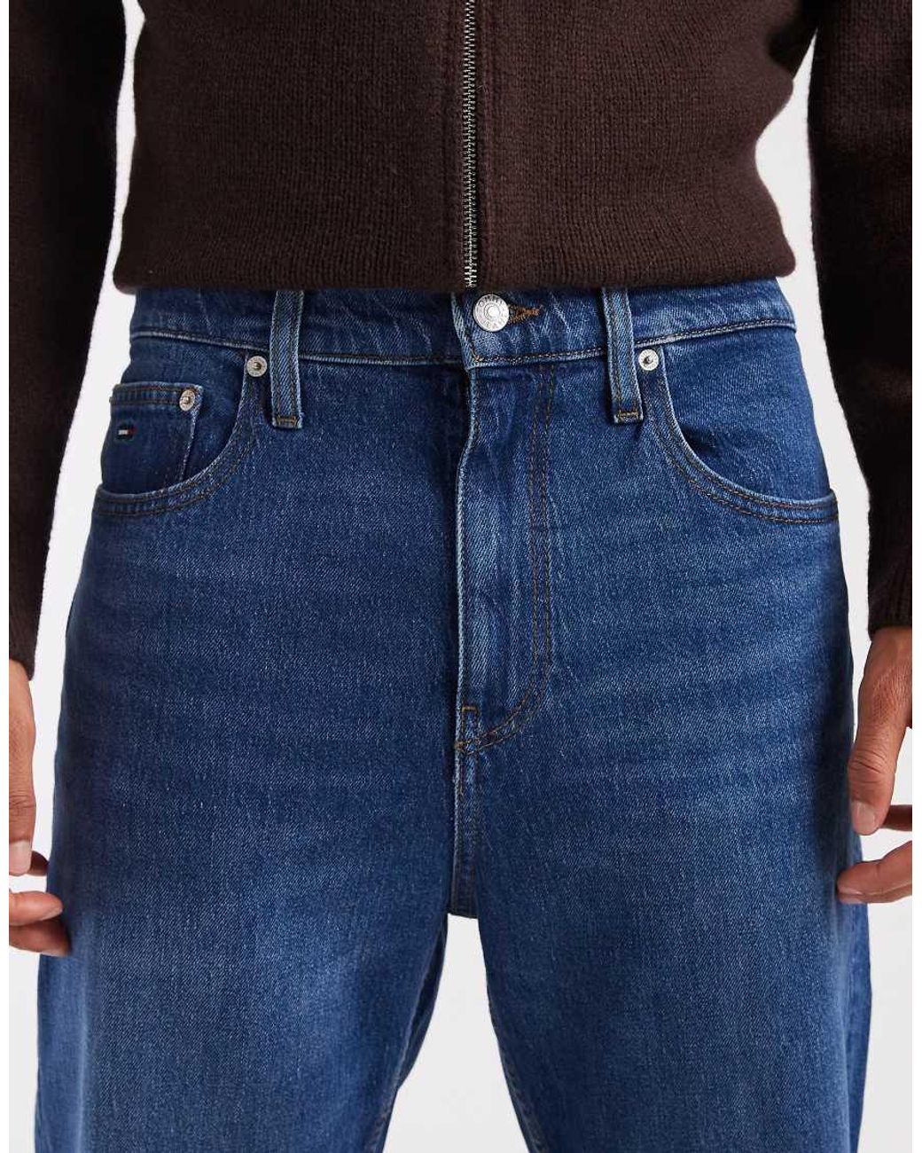 Tommy Hilfiger Blue Otis Regular Straight Leg Jeans for men