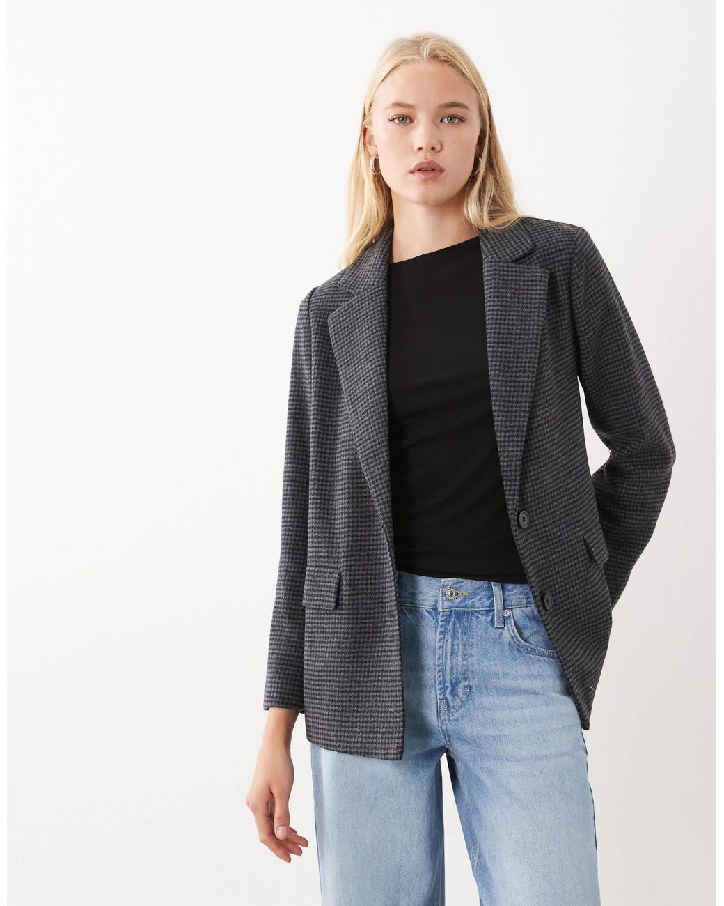 Mango White Teen Jacket