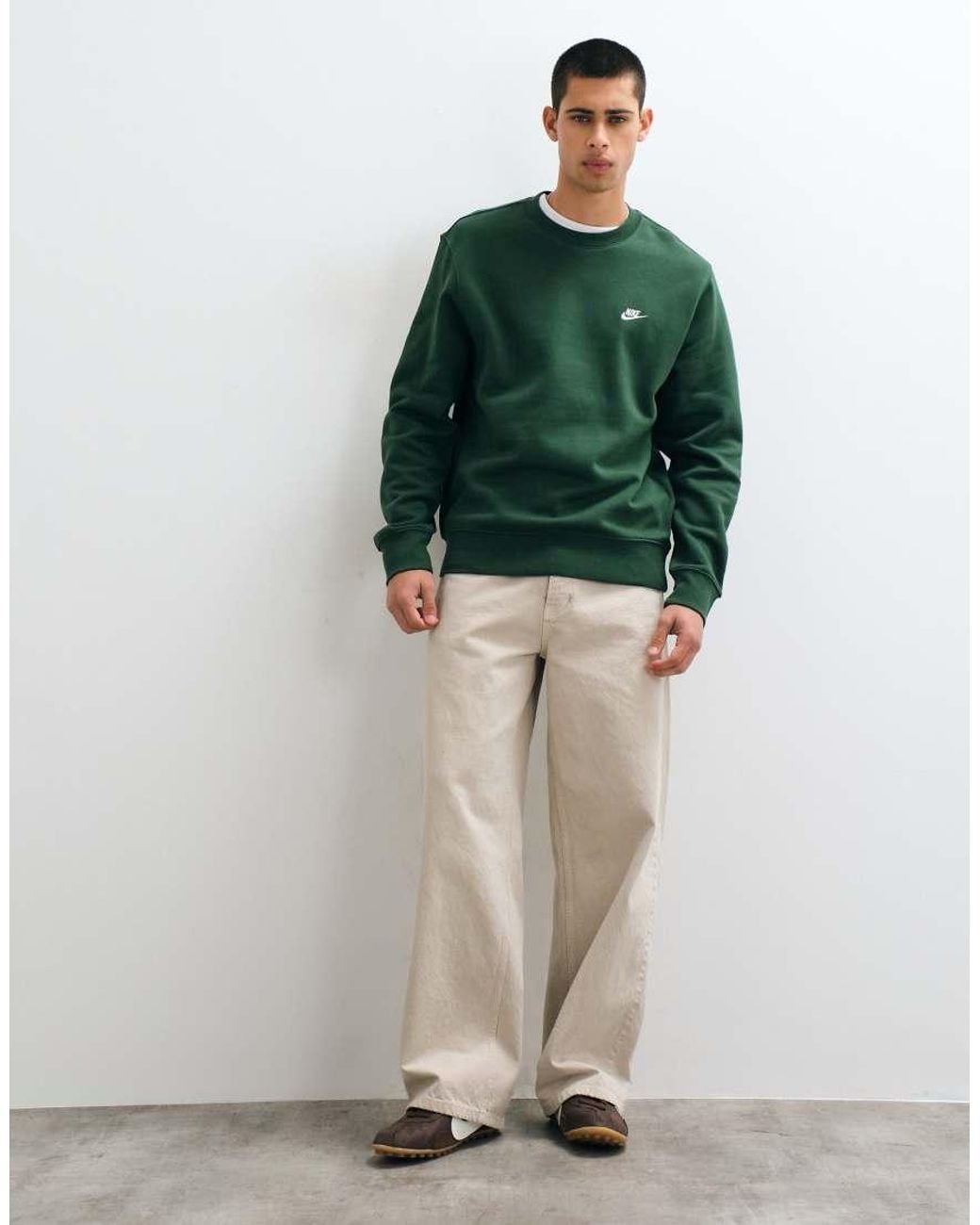 Nike Green Club Sweatshirt for men